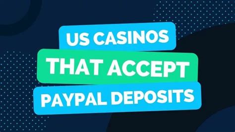 online casinos that accept paypal deposits - online casinos that accept paypal